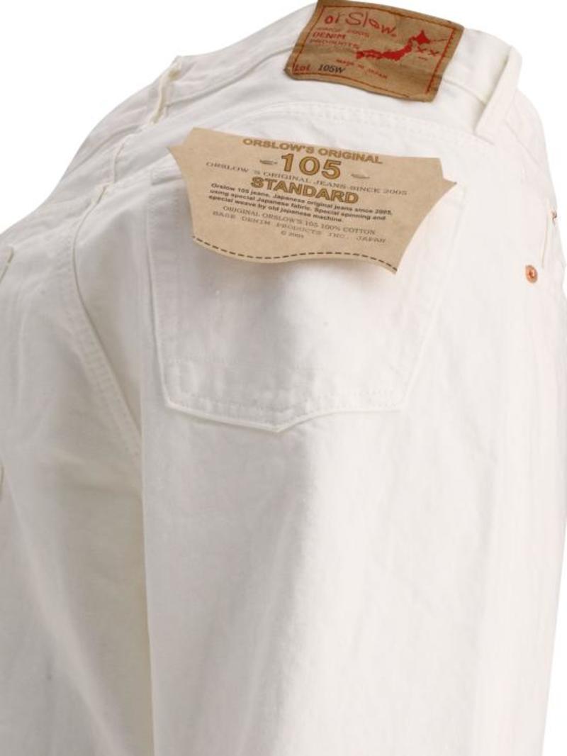 Orslow Denim Pants - White Orslow Denim Pants - White