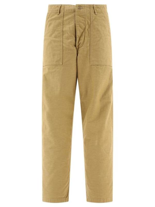 Orslow Straight Pants - Khaki