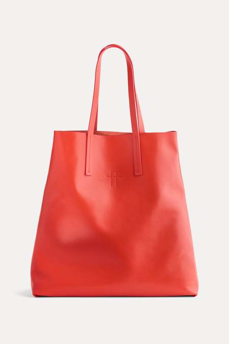 Forte Forte My Bag - Big Leather Shopper Bag - Orange