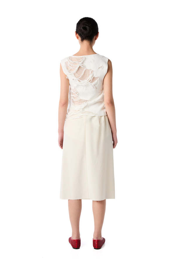 MM6 Maison Margiela Distressed Top