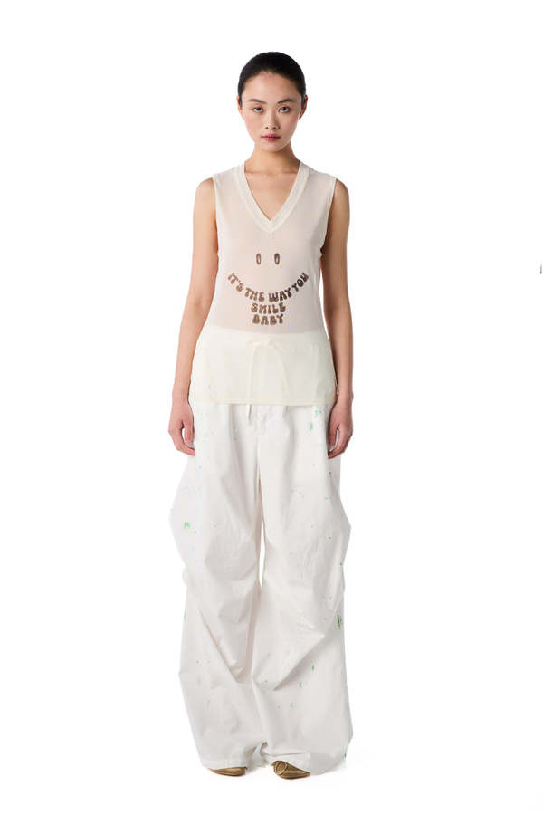 MM6 Maison Margiela Mesh Tank Top