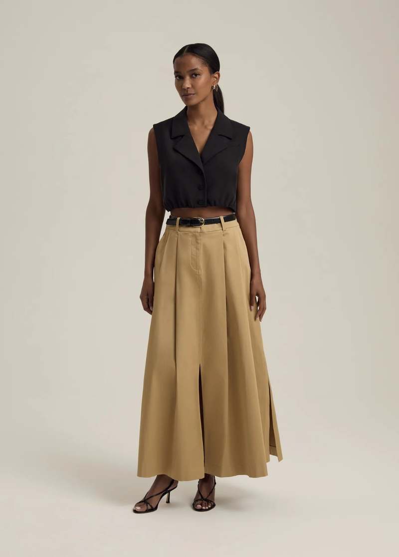 Favorite Daughter Gabby Skirt - Sand