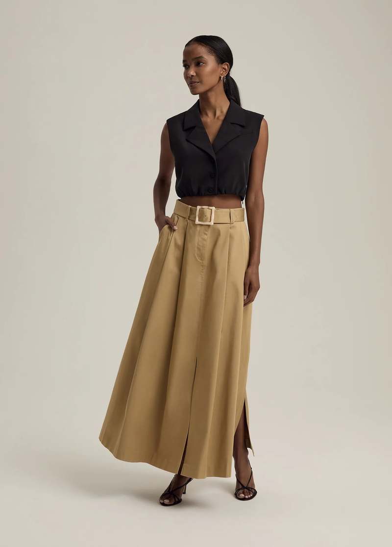 Favorite Daughter Gabby Skirt - Sand