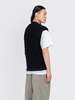 Margaret Howell Cable Slipover - Black - Thumbnail 3