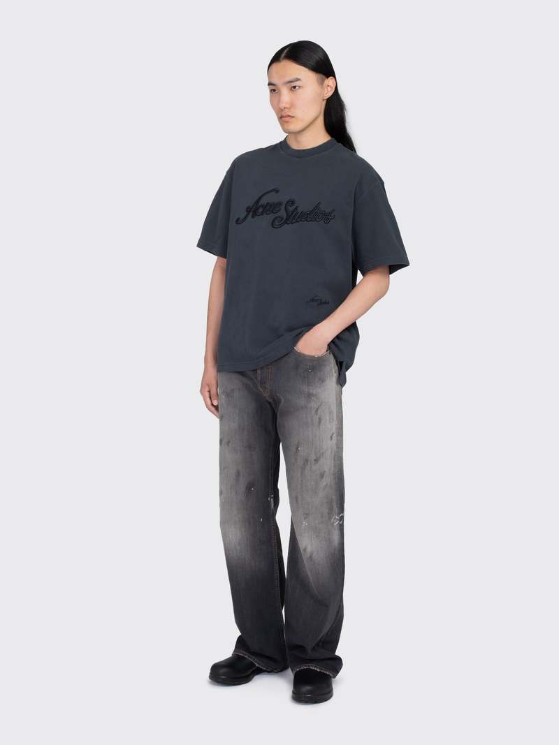 acne studios ルーズフィット　2021M ブラック　28/32 Acne Studios - Regular fit jeans - 2021M - Black