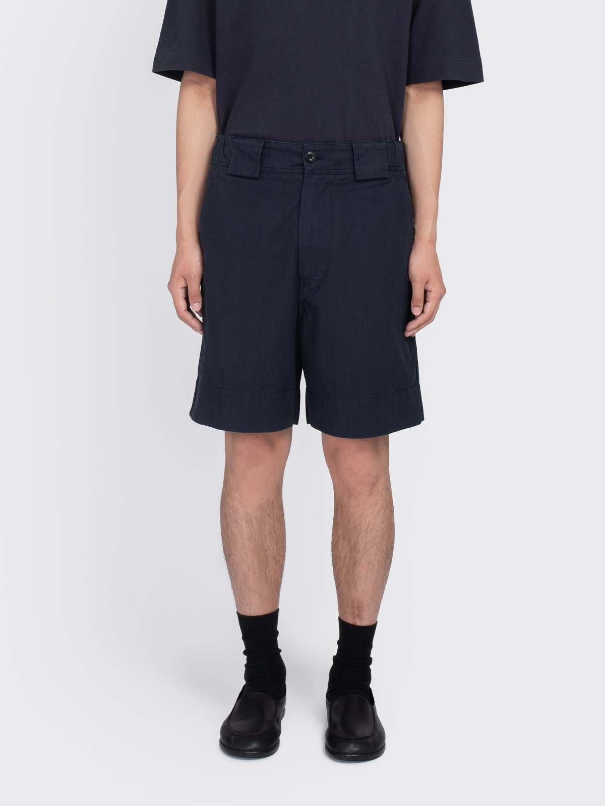 Margaret Howell MHL Sport Short Shorts - Navy | Garmentory