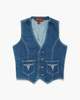NOTHING NEW Vintage Pierre Andre Denim Vest - Thumbnail 1