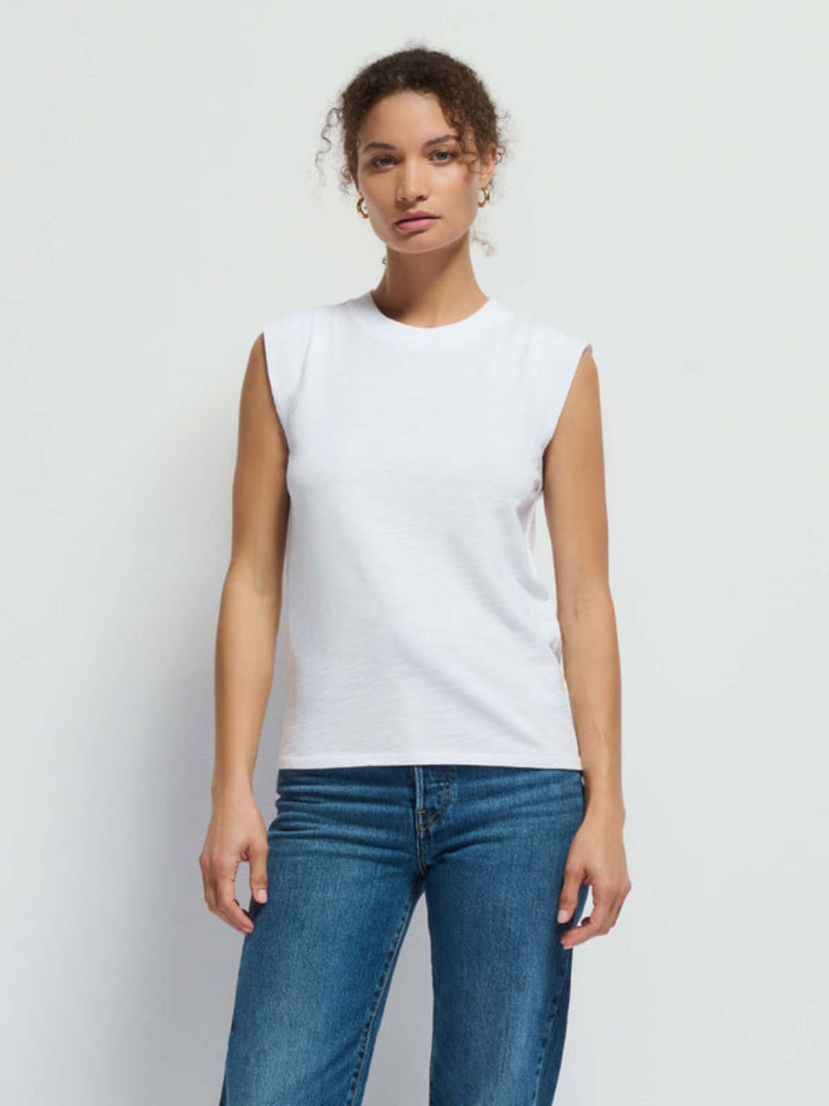 Nation Ltd Patti Muscle Tank - White - Image 3 of 11