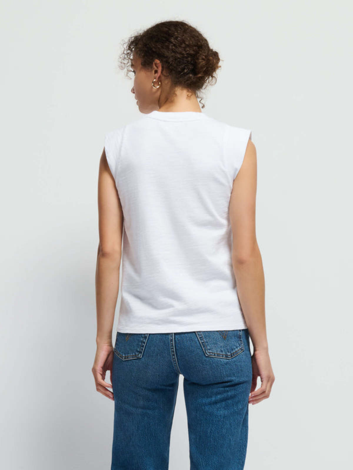 Nation Ltd Patti Muscle Tank - White - Image 4 of 11