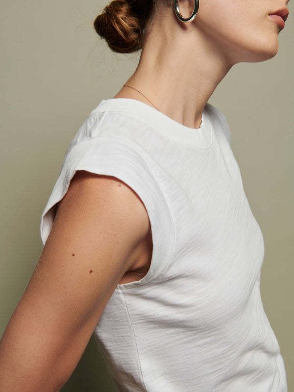 Nation Ltd Patti Muscle Tank - White