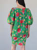 Yves Saint Laurent Green Flower Dress - Thumbnail 4