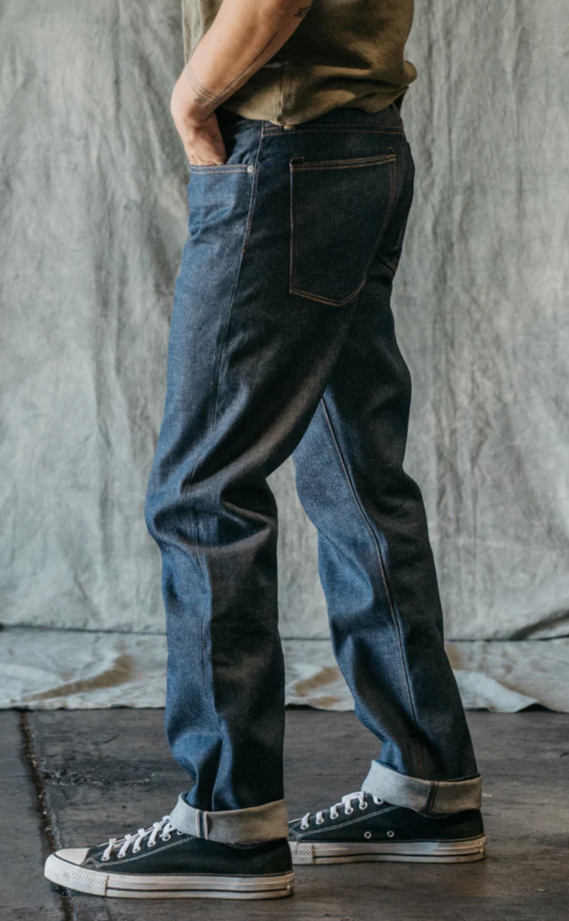 Hiroshi Kato The Hammer Straight Natural Slub Indigo 12.5 oz. Jeans