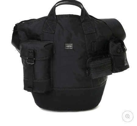PORTER TANKER 2WAY HELMET BAG ブラック Porter Tanker 2-Way Helmet Bag Black – LESS 17