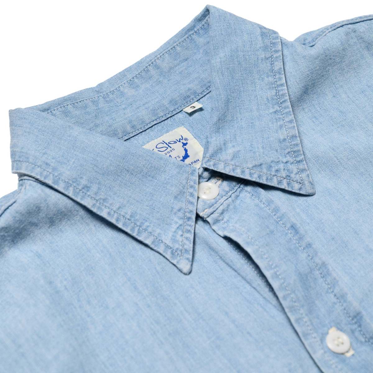 Orslow Chambray Work Shirt - Image 2 of 8
