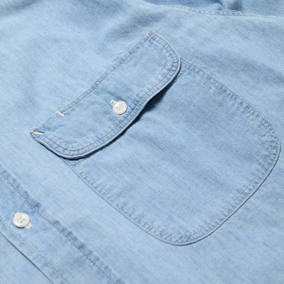Orslow Chambray Work Shirt - Image 3 of 8