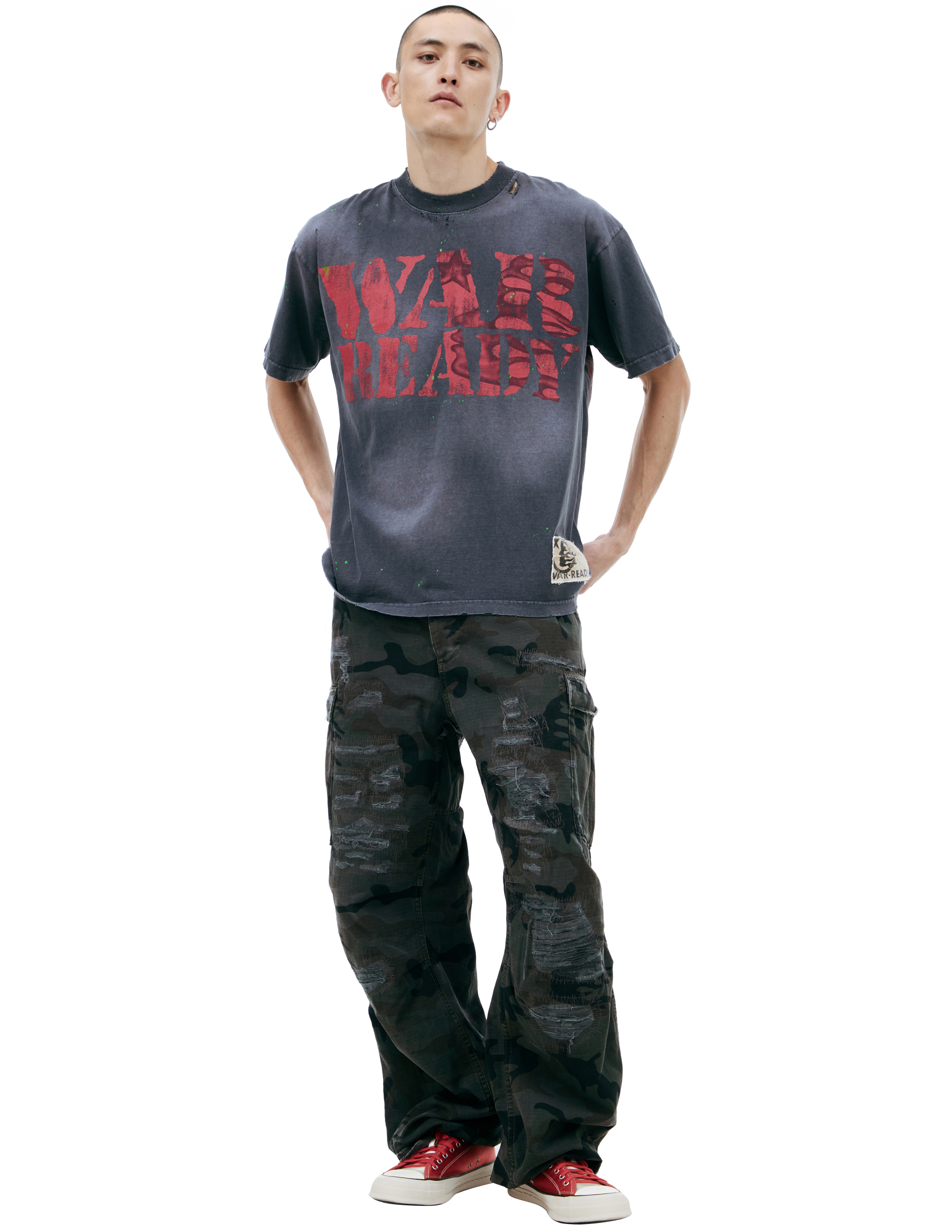 Hellstar War Ready T-shirt - Black | Garmentory