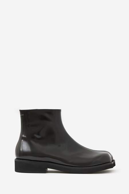 MM6 Maison Margiela Reverse Leather Square Toe Platform