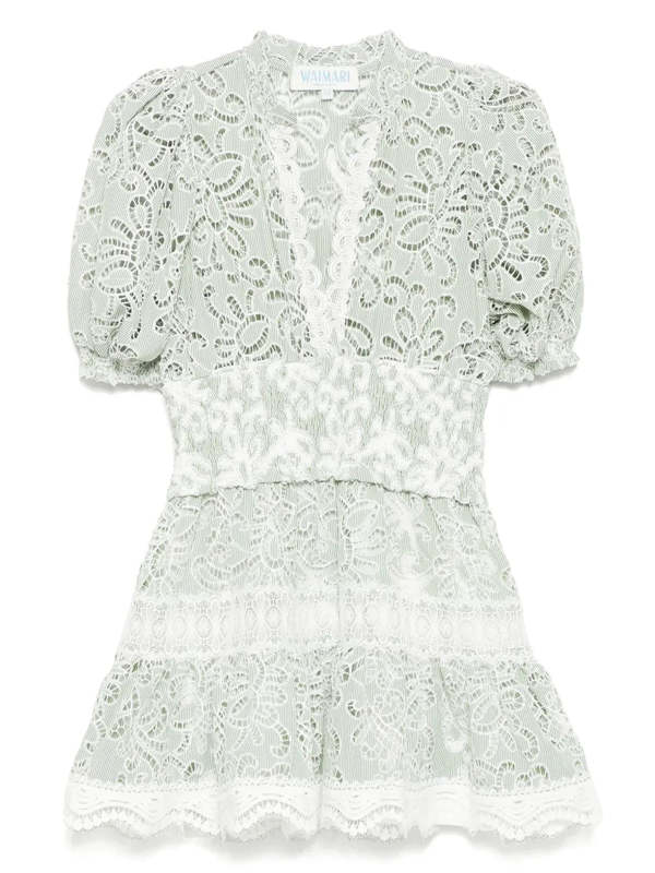 knee length dresses for ladies Mari Mini Dress White main image 0