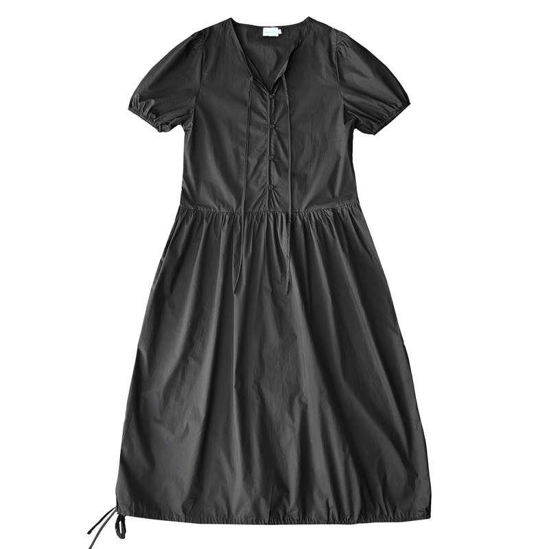 Deiji Studios Draw Hem Dress Deiji Studios Draw Hem Dress