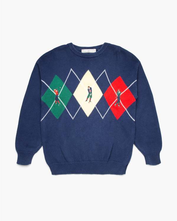 NOTHING NEW Vintage Golf Sweater