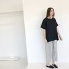 LLOYD Linen T-Shirt - Black - Thumbnail 2