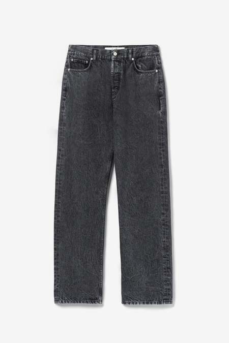 パンツ Sefr Black Straight Cut Jeans 30 Sefr Mens Straight Cut Jeans - Rinsed Black | Garmentory