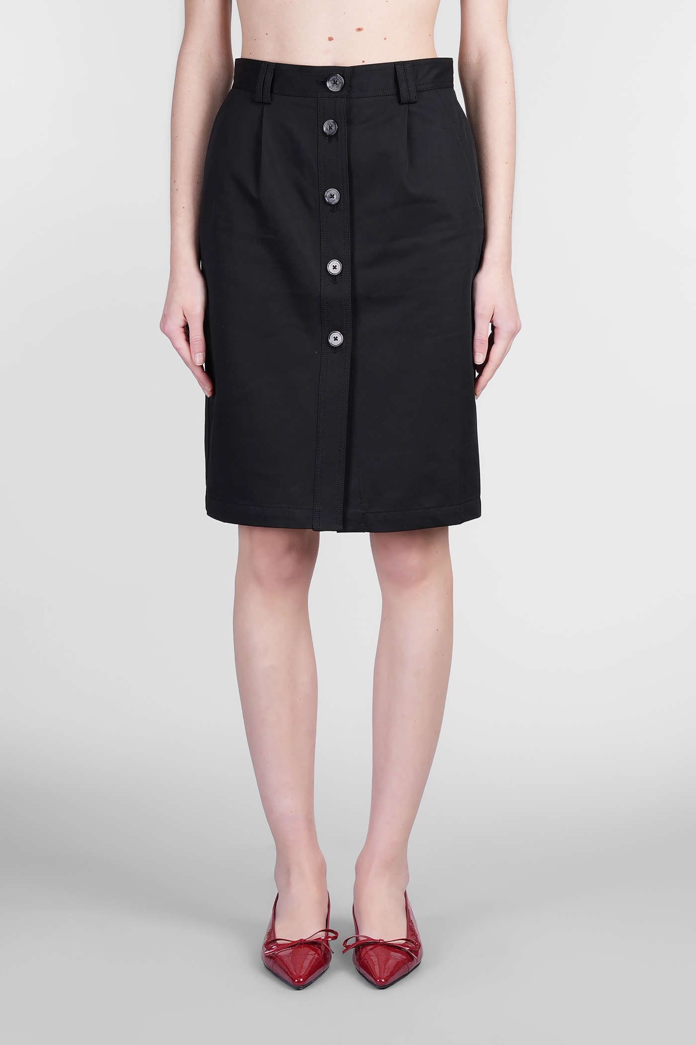 スカート Anine Bing Zaire Skirt Anine Bing Zaire Skirt - Black | Garmentory