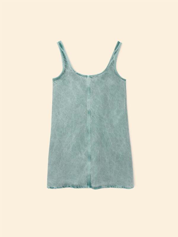 xirena denim dress Xirena Quinn Denim Dress Size Large Lyocell