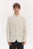 Delikatessen Double Sided Fatigue Italian Linen and Cotton Strong Jacket - Off White - Thumbnail 2