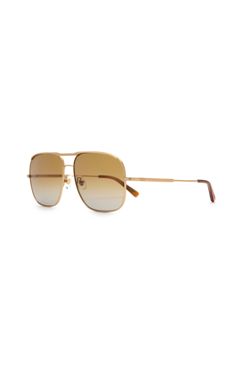 Crap Eyewear The Glass Bubble Sunglasses - Brushed Gold Crap Eyewear The Glass Bubble Sunglasses - Brushed Gold