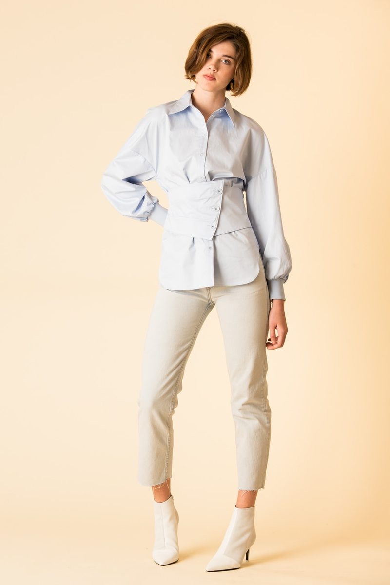 tibi corset top