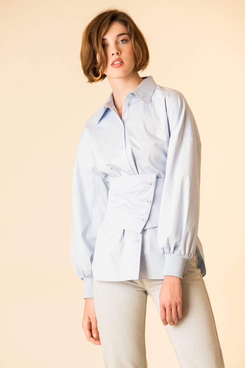 tibi corset top