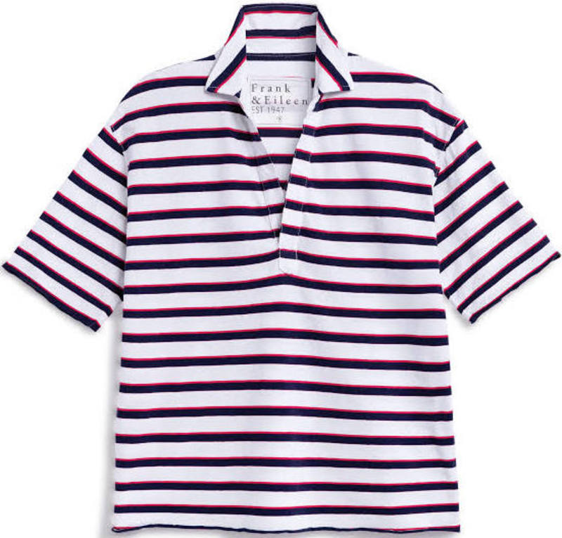 Frank & Eileen Patty Popover Short Sleeve Henley