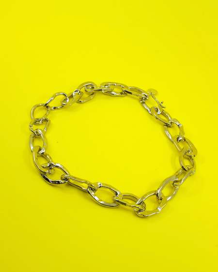 ネックレス・ペンダント Marni Silver Chain Necklace With Maxi Rhinestones Marni Silver Chain Necklace With Maxi Rhinestones - Silver