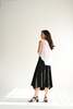 Marc le Bihan Poplin Skirt - Black - Thumbnail 2