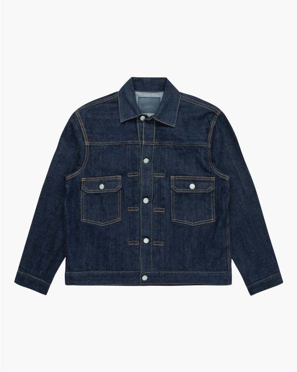 Blue Blue Japan JK02 Type II Trucker Jacket - Indigo