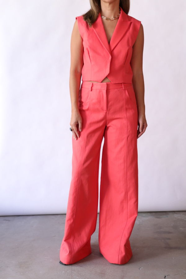 TWP Dee's Trouser Trousers - Poppy