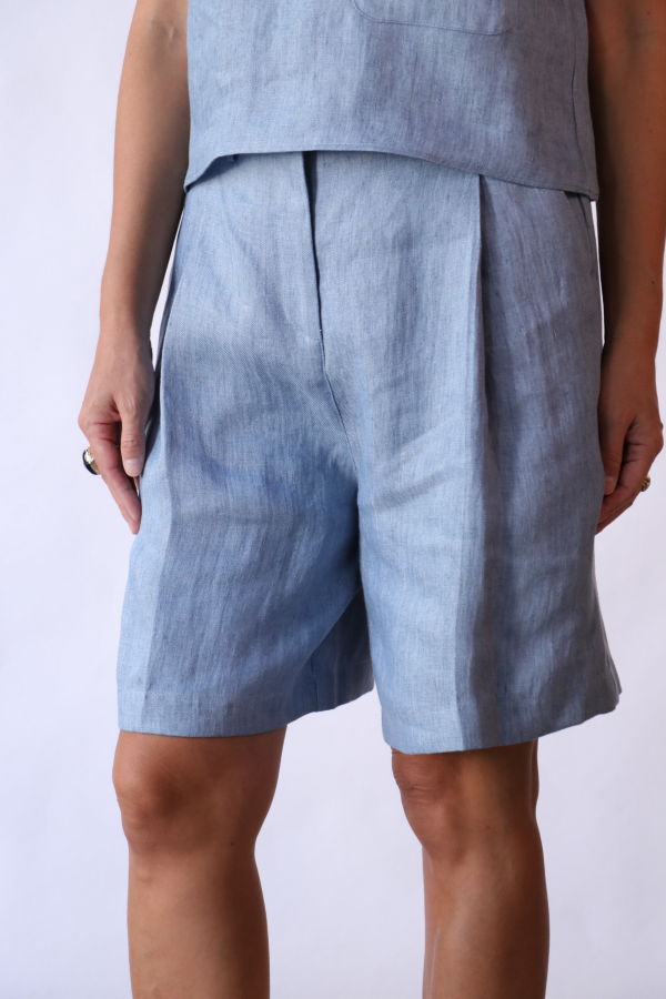 TWP Fisher Short - Light Indigo