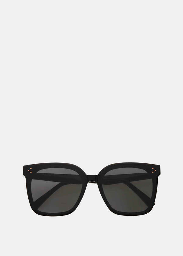 Gentle Monster HER 01 Sunglasses - Black | Garmentory display picture 3