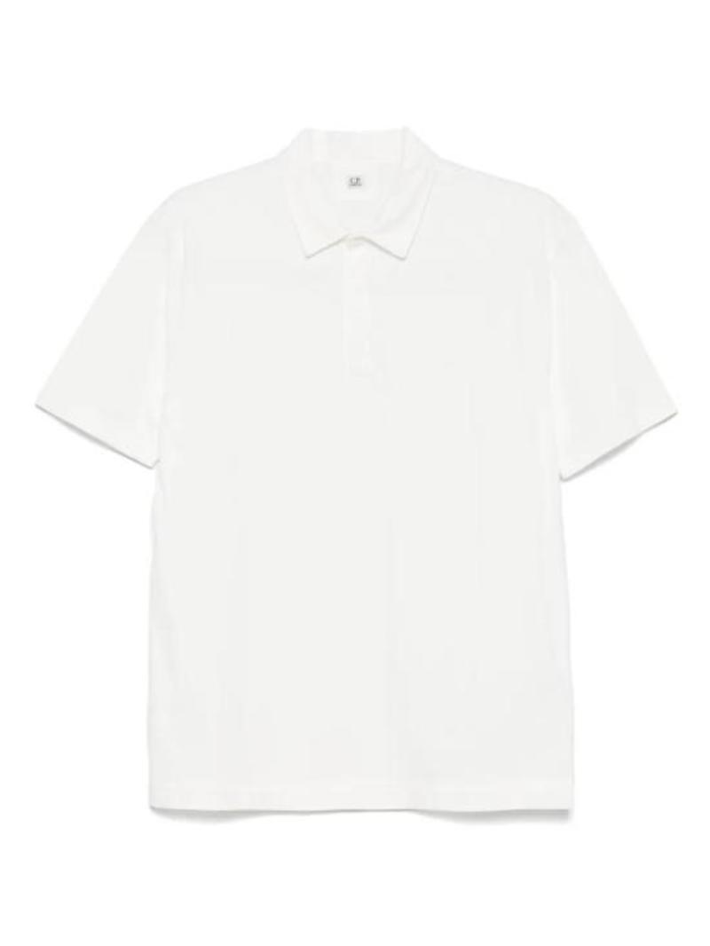 ポロシャツ C.P. COMPANY Men Polo Shirts 18CMKN073A004037A 103 White C.P. Company Polo Shirt - Gauze White | Garmentory