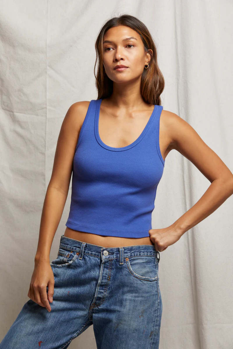 Perfect White Tee Blondie Rib Tank