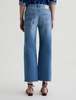 AG Jeans Saige Wide-Leg Crop with Panel Jeans - Thumbnail 5