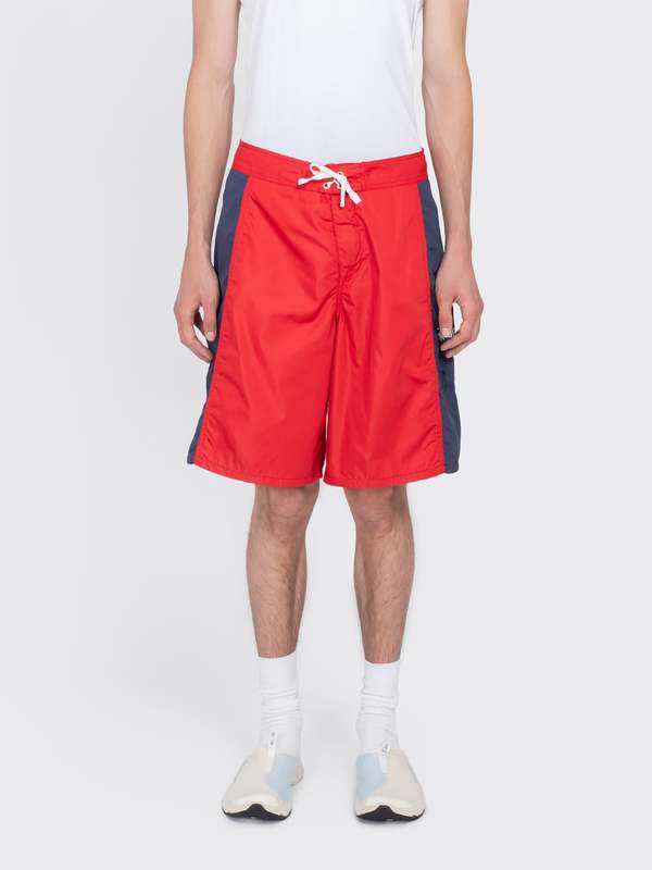 Stussy Paneled Board Short - Red | Garmentory