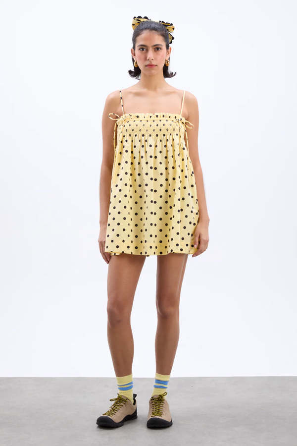 lilo mini dress butter spot DAMSON MADDER Lilo Mini Dress