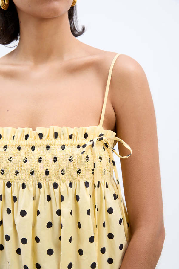 side cut out mini dress Women's Yellow Floral Side Cut Out Mini Dress – Trendia