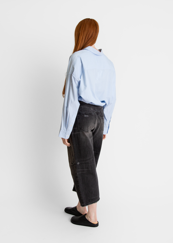 R13 Crop Wide Leg Jean