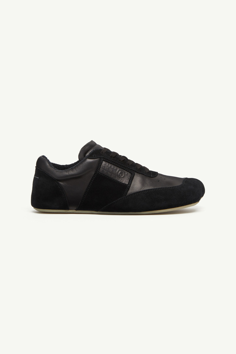 MM6 Maison Margiela Anatomic Sneakers - Black | Garmentory