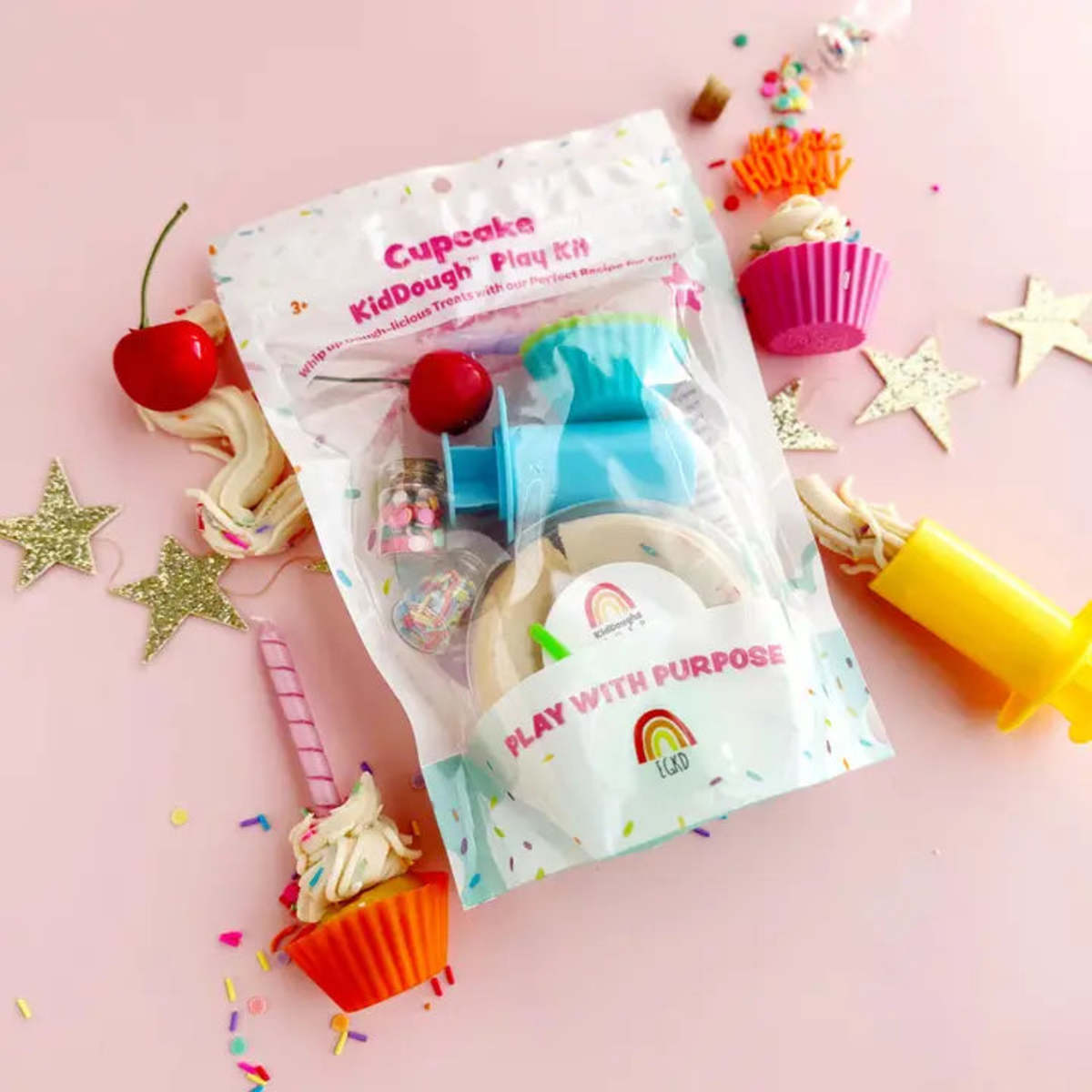 Earth Grown KidDoughs Kid Dough Play Kit in Cupcake Play Kit - Image 2 of 3