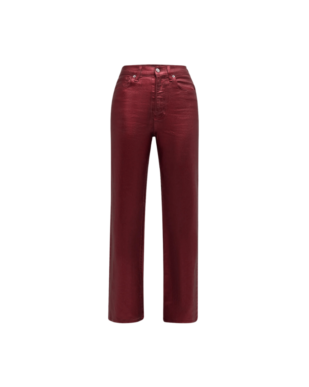 Veronica Beard Burgundy Leather Belt Fits XS Oxblood Croc-Embossed Waist Belt | Tuckernuck Accessories main image 2