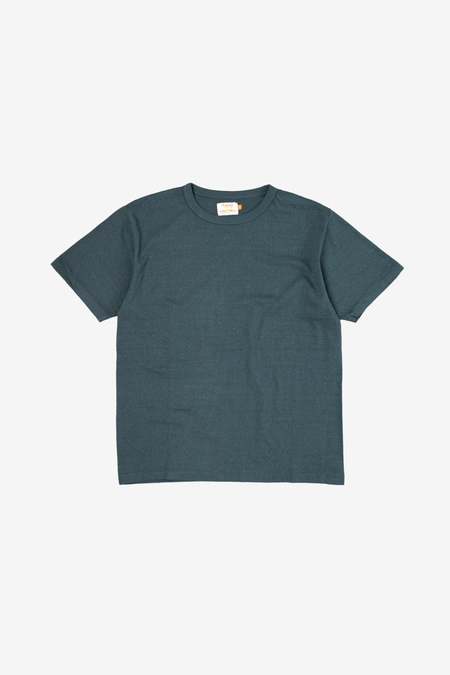 ★DXOH★Logo season semi-warmer crop tee[olive green]★人気 DXOH] SEASONS LOGO SEMI WARMER CROP T-SHIRTS